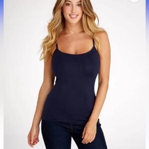 Panache Superbra Cami Top in Black Size 32DD